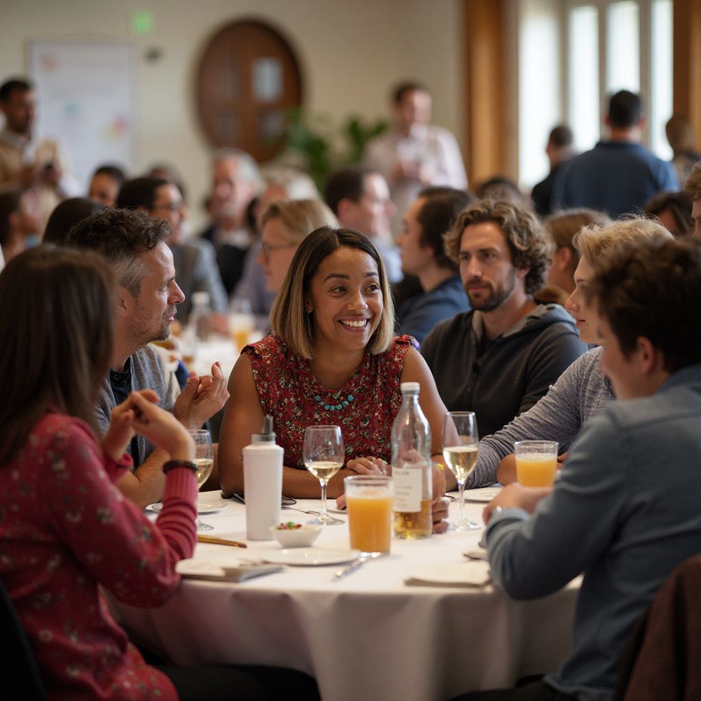 Community gathering event