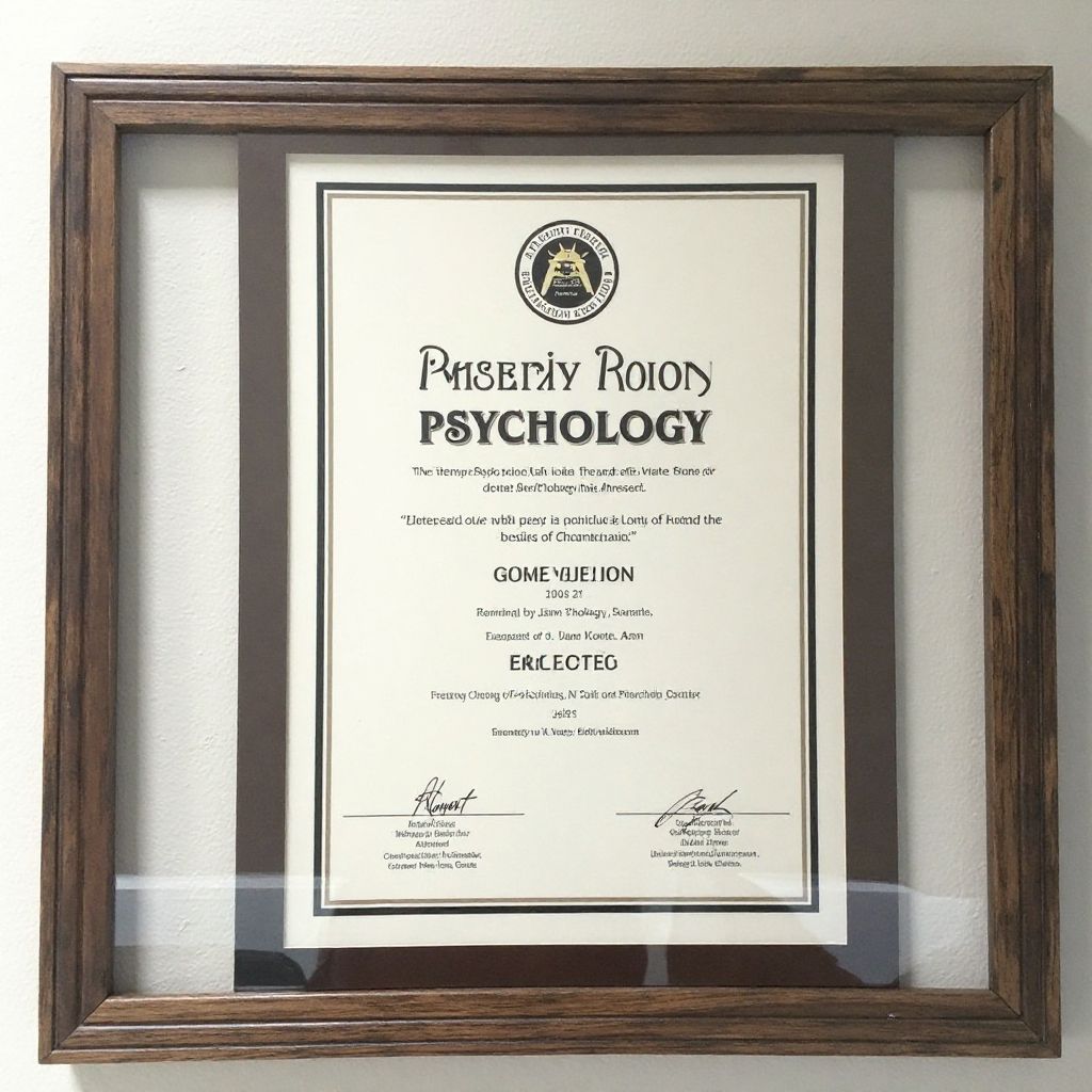 Psychological Association Excellence Award