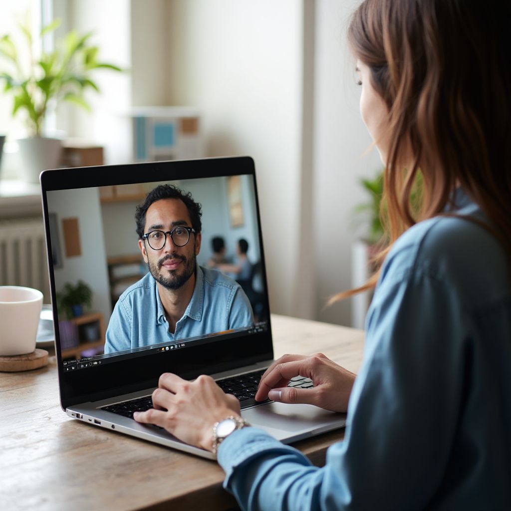 Digital learning platform interface